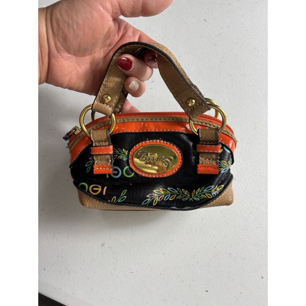 Coogi Mini Purse Bag Faux Leather 6āx3.5āx2ā